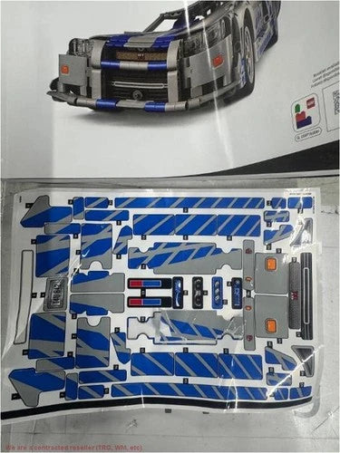 MEOW Technic 2 Fast 2 Furious Nissan Skyline GT-R R34 42210 READ DETAILS