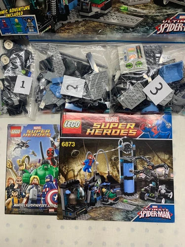HULK HELICARRIER BREAKOUT, SPIDERMAN DOC OCK AMBUSH, IRON MAN SEA PORT BATTLE