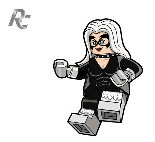 Lego Marvel - Rebirth Customs - Black Cat Minifigure