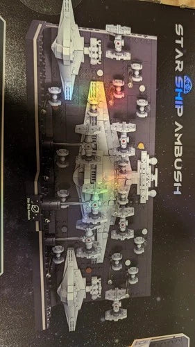 Starwars Style, Star Ship Ambush 799pc Blocks Set Works With Namebrands.