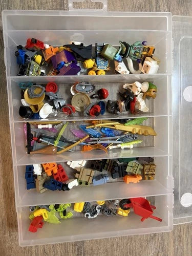 MEOW Bulk Mixed Parts Lot Minifigure Parts Accessories Vehicle Pieces