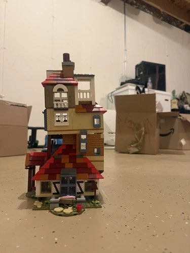 MEOW Ideas A-Frame Cabin 21338 Complete Set 2082 pcs 16+ Without Box took 3 week