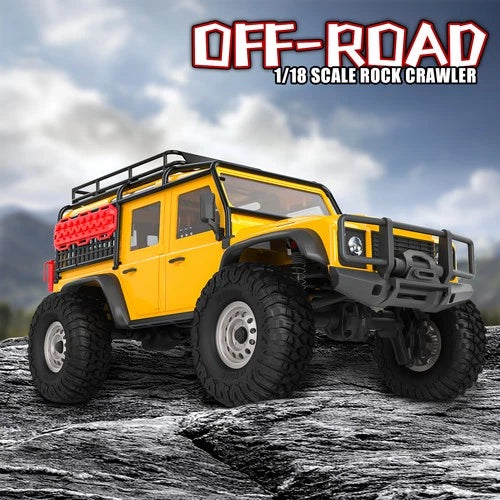 1/18 4WD Remo 1893-SL RC Rock Crawler Truck Alloy Diff-lock 180 Motor 2.4GHz RTR