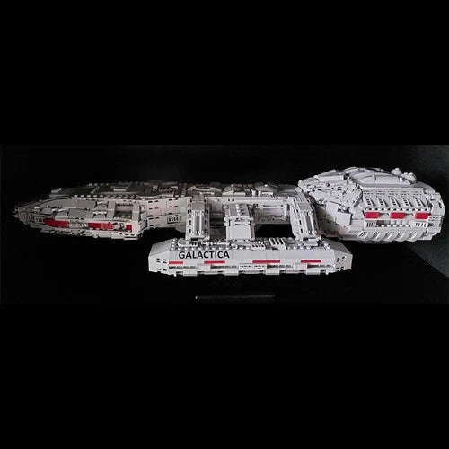 2222pcs Building Blocks Space Fortress Galactica MOC-154698