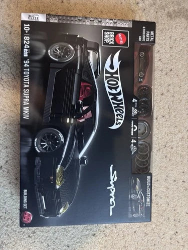 Mattel Hot Wheels 2024 '94 Toyota Supra MKIV 824pc Set Metal Parts Exclusive Car