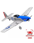 RC Airplane P51D Mustang 2CH Adult Kids With Gyro Stabilizer Easy Fly Beginner