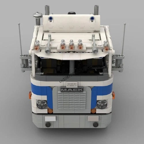 MACK Cruise Liner Truck Building Blocks Kit 8.7" / 22cm DIY Model Toy