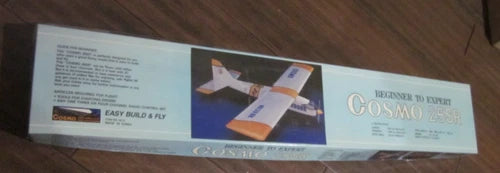 Cosmo 25 SR 50″ Wingspan Vintage RC Trainer Sport Model Kit - .25 Size Airplane