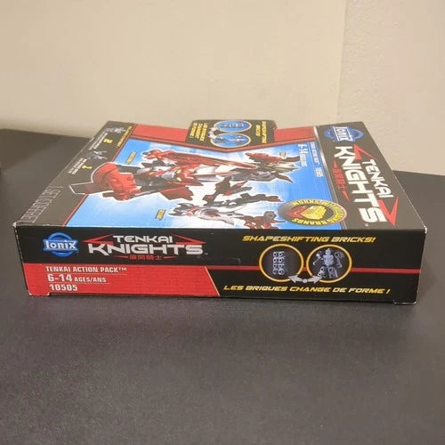 Ionix Tenkai Knights Action Pack 10505 with Rho Deviak & Bravenwolf MIB NEW
