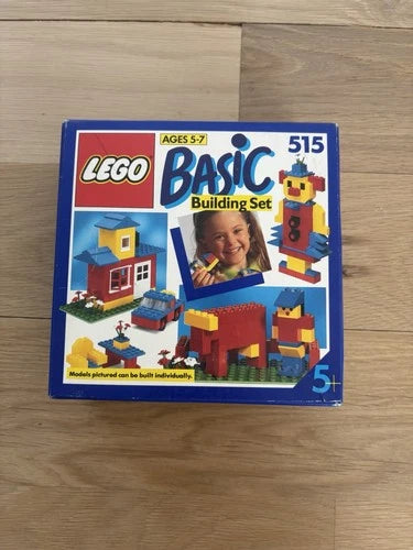 LEGO System: Basic Building Set (515) Vintage Set Brand New In Excellent Box