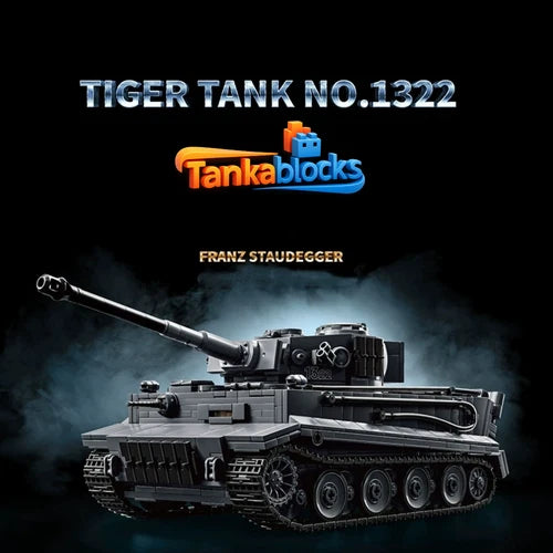 TIGER TANK NO.1322 Military Building Blocks 1622 pcs Toys set No Box