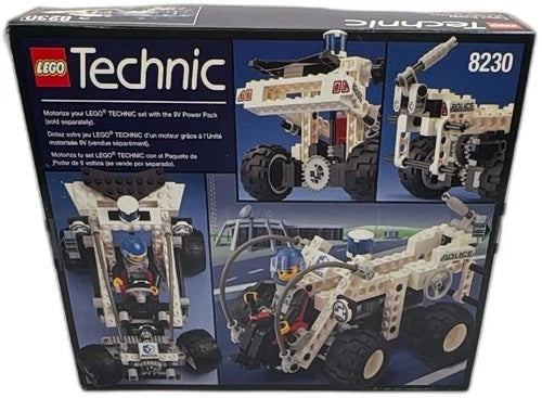 LEGO Technic 8230 Police Buggy 1996 New Sealed Set 176 Pieces Collectible