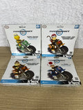K'nex Wii MARIOKART Standard Bike Lot 4 Building Set TOAD,DIDDY,KOOPA & KONG