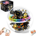 STEM Robot Building Kit for Kids Ages 8-14, 804 PCS Remote & APP Control Sphe