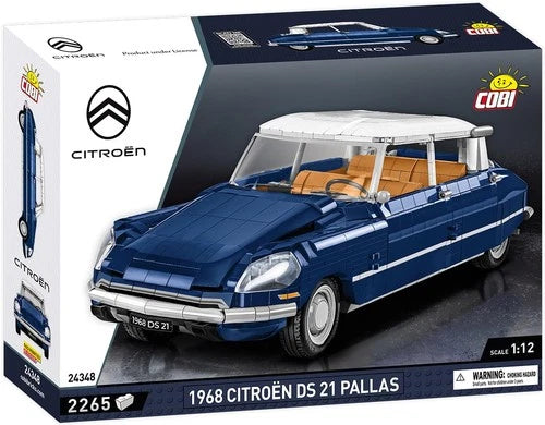 COBI Cars 1968 Citroen DS 21 Pallas Vehicle Building Block Model Set # 24348
