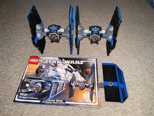 LEGO STAR WARS 10131 TIE FIGHTER COLLECTION 2 Ships + Pilots Retired Loose AS IS