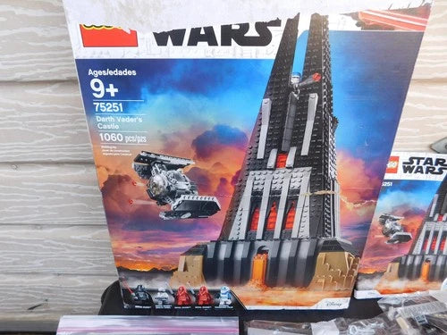 LEGO Star Wars Darth Vader's Castle (75251) USED INCOMPLETE??? READ DESCRIPTION