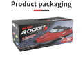 Water Rocket 3 RC Speed Boat, 2.4GHz Remote Control, 30 KPH RED