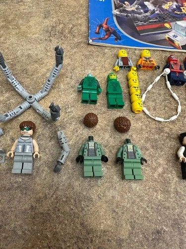 Lego Spider-Man 1 2 4857 4858 Spd028 Spd016 Spd006 Spd022 Spd017 Minifigures lot