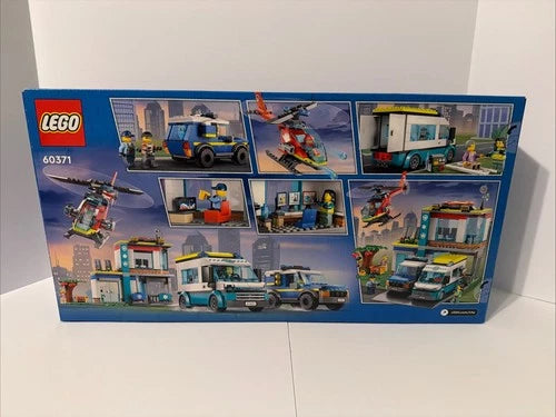 LEGO CITY: Emergency Vehicles HQ (60371) - New Sealed! (Box Wear)