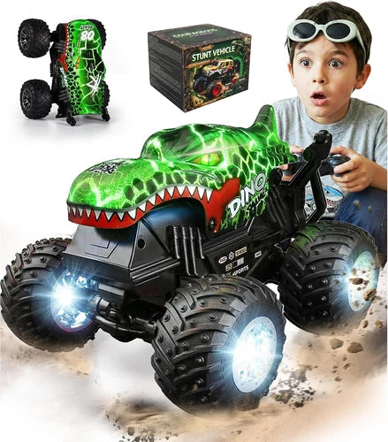 1:20 Monster Truck Toys, 360°Stunt RC Cars with Music and Light