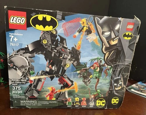 LEGO 76117 DC Super Heroes - Batman Mech vs. Poison Ivy Mech Incomplete