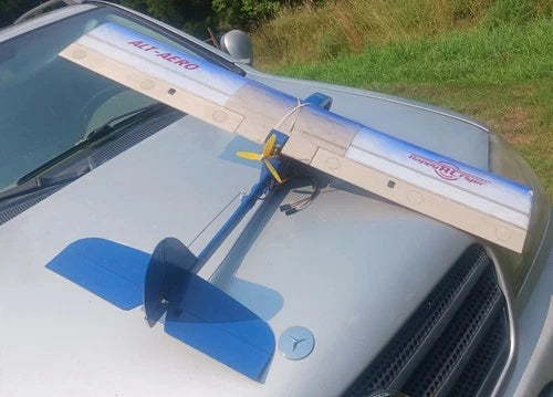 Alt-Aero, Aeroscout inspired RC airplane kit with covering.
