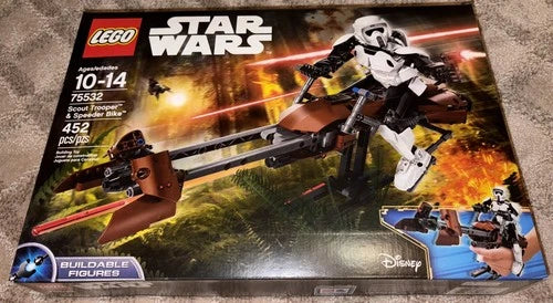 Star Wars Lego - 75532 Scout Trooper & Speeder Bike - Sealed