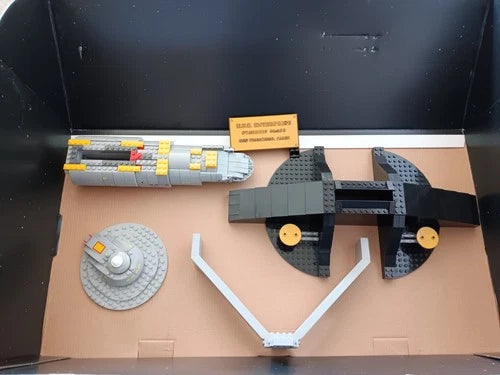 Mega Bloks Star Trek USS Enterprise NCC-1701 (DPH83), Partially Built