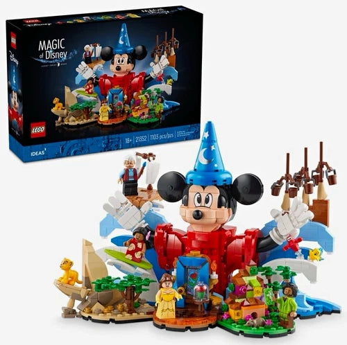 MEOW Ideas Disney Magic of Disney 21352 1103pc Mickey Mouse Brick Separator