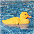 RC Duck Boat Waterproof Simulation For Pools And Gardens Yellow Easy To Use