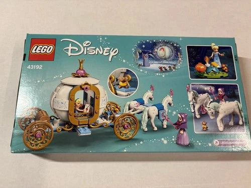 LEGO Disney Princess: Cinderella's Royal Carriage (43192) New