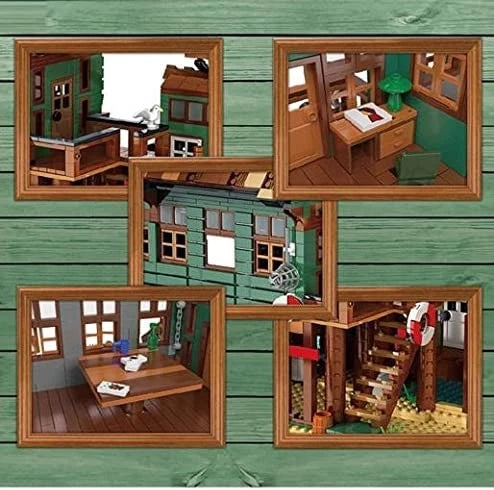 Harbortown Fisherman Club Building Blocks Set General Jim’s Toys & Bricks GJ