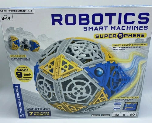 Thames & Kosmos Robotics Smart Machines Super Sphere STEM Experiment Kit Coding