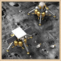 MOC-100723 Building Blocks First Lunar Outpost Habitat Moon Base Space Aviation