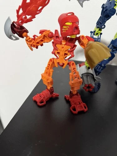 MEOW BIONICLE: 8911 8910 8914 7116 mahri Jaller Hahli Kongu And Stars Tahu LOT