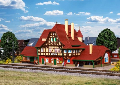 Z Scale Buildings - 49510 - Z Station Neuffen - kit