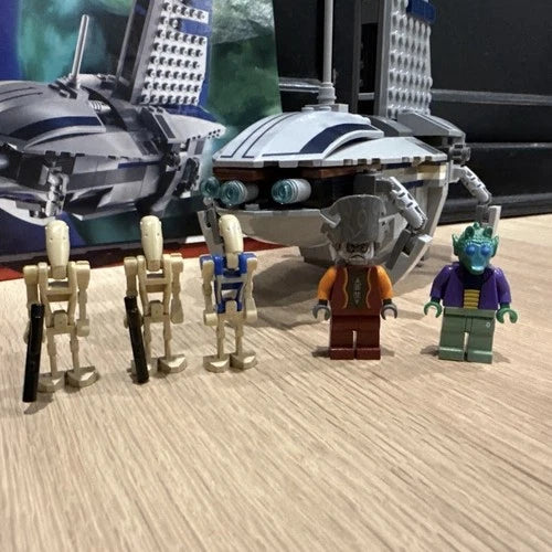 MEOW Star Wars Clone Wars Separatist Shuttle 8036: 100% complete Box/Instr