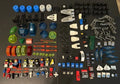 MEOW Space Parts Magnets & Minifigs Lot M-Tron Blacktron Exploriens Spyrius More