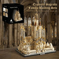 Barcelona Sagrada Familia Church Building Blocks Architecture Model Bricks 10328
