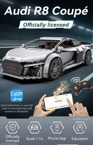 AUDI R8 Building Blocks Set W/ Remote Function