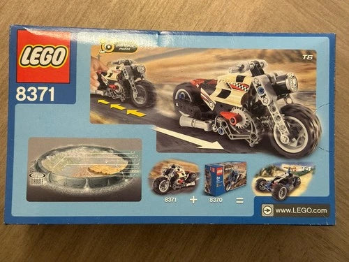 LEGO 8371 Racers Extreme Power Bike New Sealed