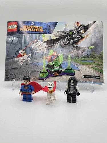 MEOW 76096 Superman Krypto Team-Up 100% Complete Lobo DC Super Heroes Retired