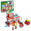 \*LEGO DUPLO: Fire Station & Helicopter (#10970) Retired Building Set-Brand New!