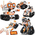 STEM Robotics Kit for Ages 6+, 5-in-1 Remote/APP Control Coding Robot, Educat...