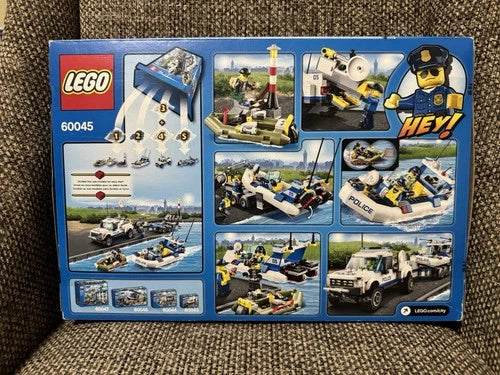 LEGO City Police Patrol Boat Set 60045. RETIRED, NEW & SEALED