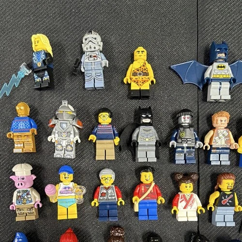 MEOW Minifigure Lot Star Wars Polybag Insert Batman Ninjago HP Mario Figure