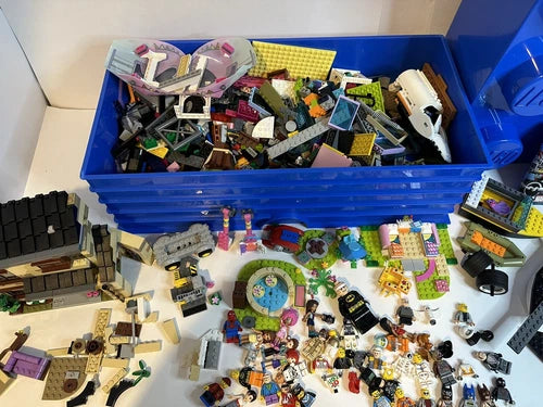 Large Lego Brick Storage ~10 Lbs Legos Harry Potter Star Wars Batman Etc