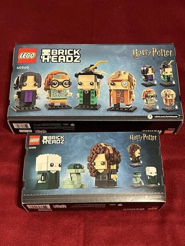 LEGO Harry Potter Brickheadz Lot - 40560, 40496 - New & Sealed