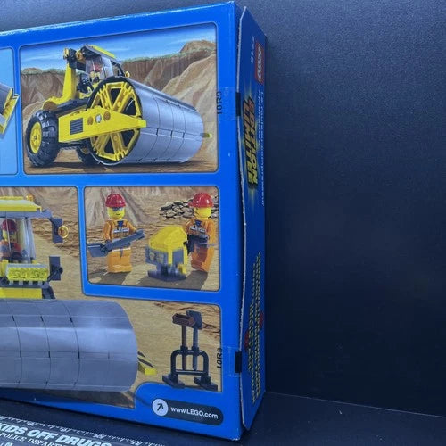 LEGO City 7746 Single-Drum Roller NEW! Construction Truck Compactor Steamroller